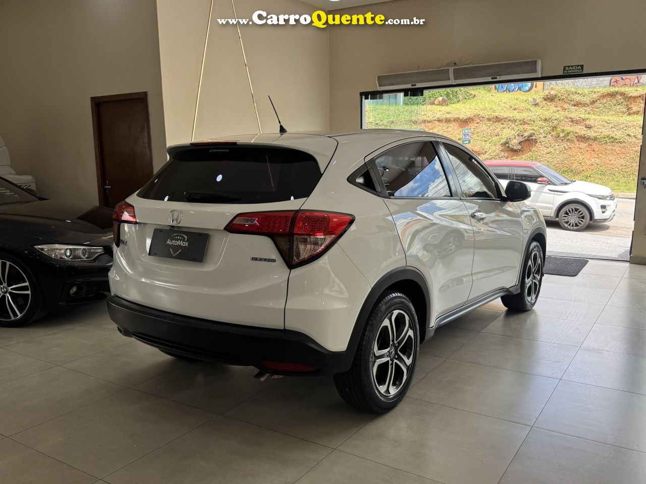 HONDA   HR-V LX 1.8 FLEXONE 16V 5P AUT.   BRANCO 2015 1.8 GASOLINA - Loja
