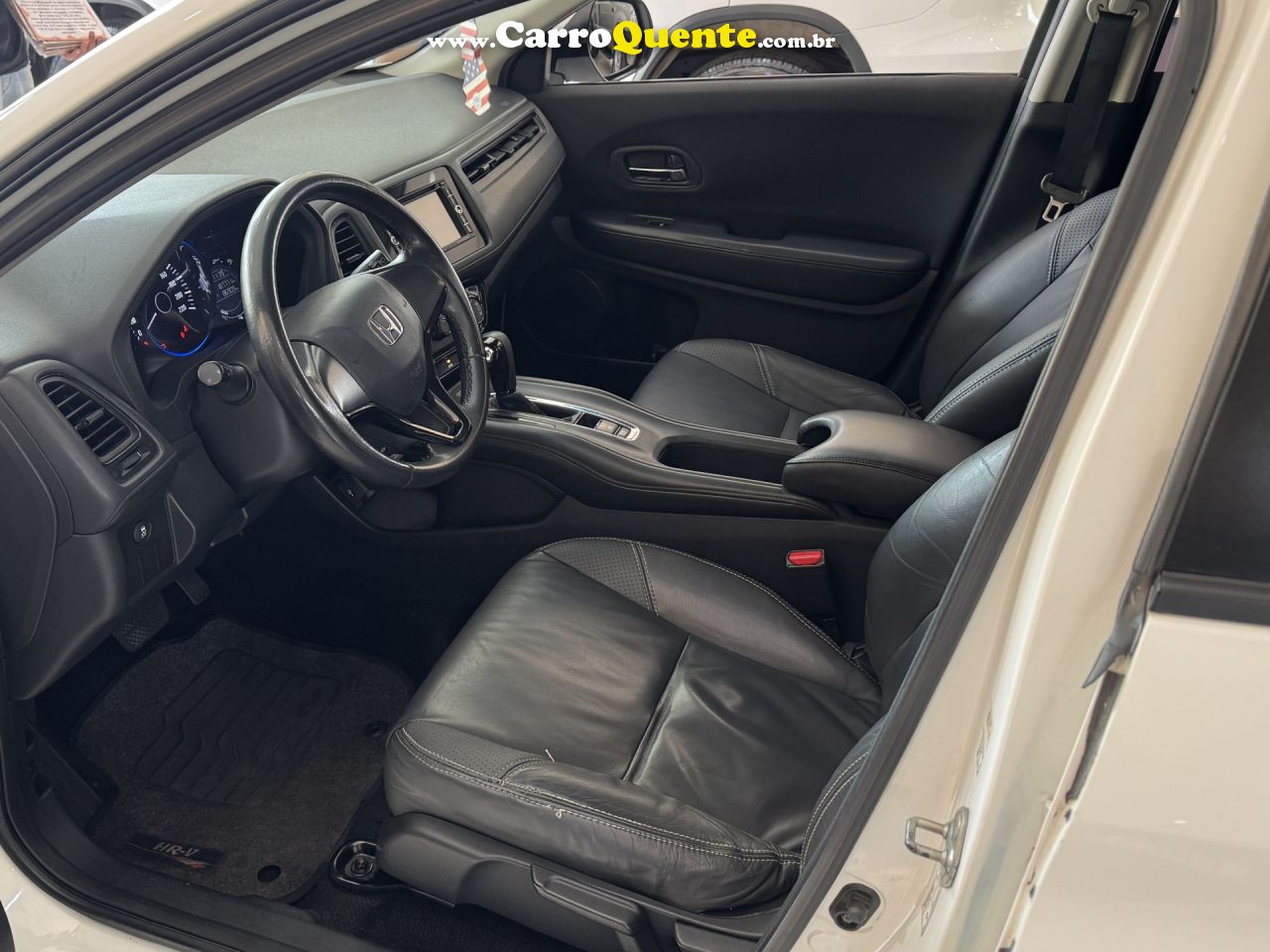 HONDA   HR-V LX 1.8 FLEXONE 16V 5P AUT.   BRANCO 2015 1.8 GASOLINA - Loja