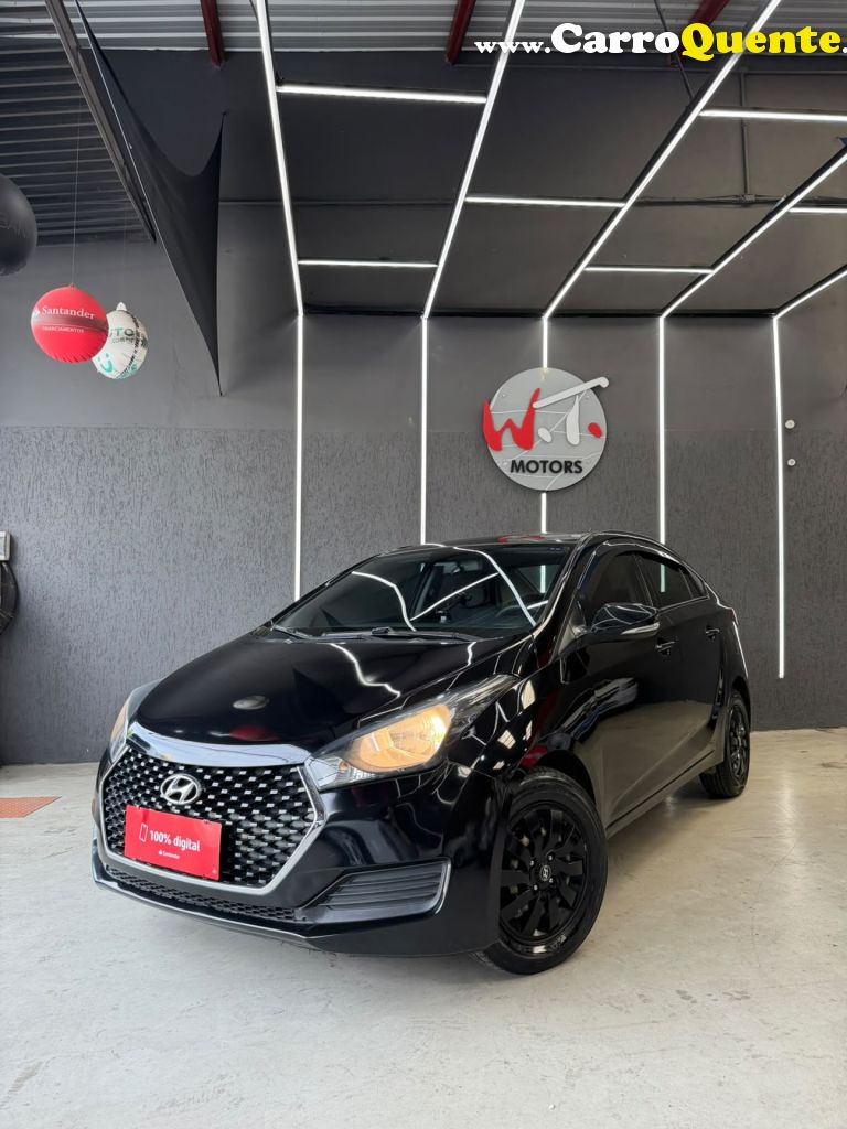HYUNDAI   HB20S COMFORT PLUS 1.0 TB FLEX 12V MEC.   PRETO 2019 1.0 FLEX - Loja