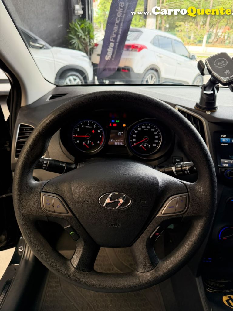 HYUNDAI   HB20S COMFORT PLUS 1.0 TB FLEX 12V MEC.   PRETO 2019 1.0 FLEX - Loja