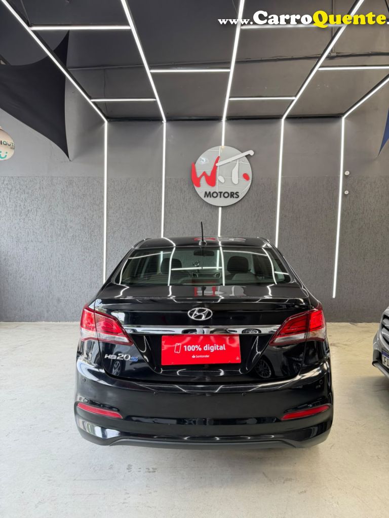 HYUNDAI   HB20S COMFORT PLUS 1.0 TB FLEX 12V MEC.   PRETO 2019 1.0 FLEX - Loja
