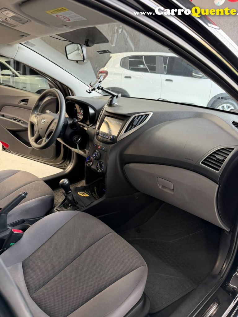 HYUNDAI   HB20S COMFORT PLUS 1.0 TB FLEX 12V MEC.   PRETO 2019 1.0 FLEX - Loja