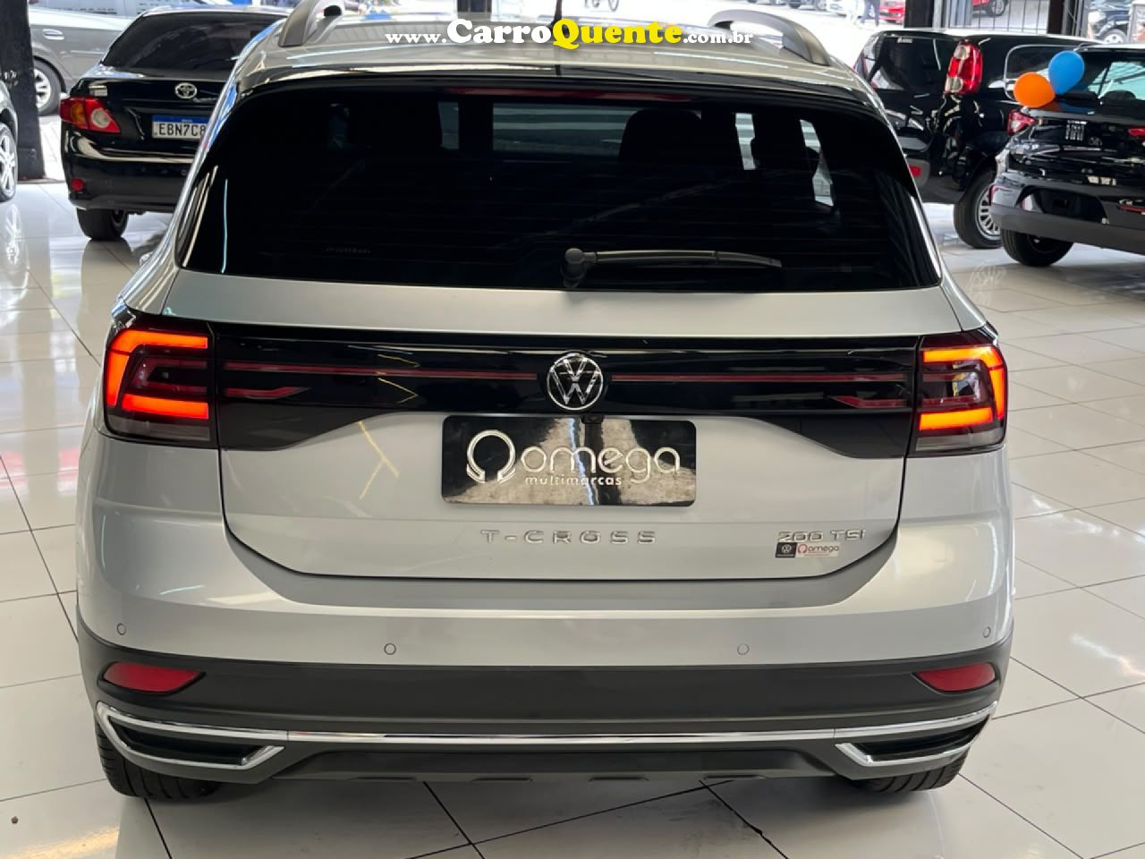 VOLKSWAGEN   T-CROSS COMFOR. 200 TSI 1.0 FLEX 5P AUT.   PRATA 2023 1.0 FLEX - Loja