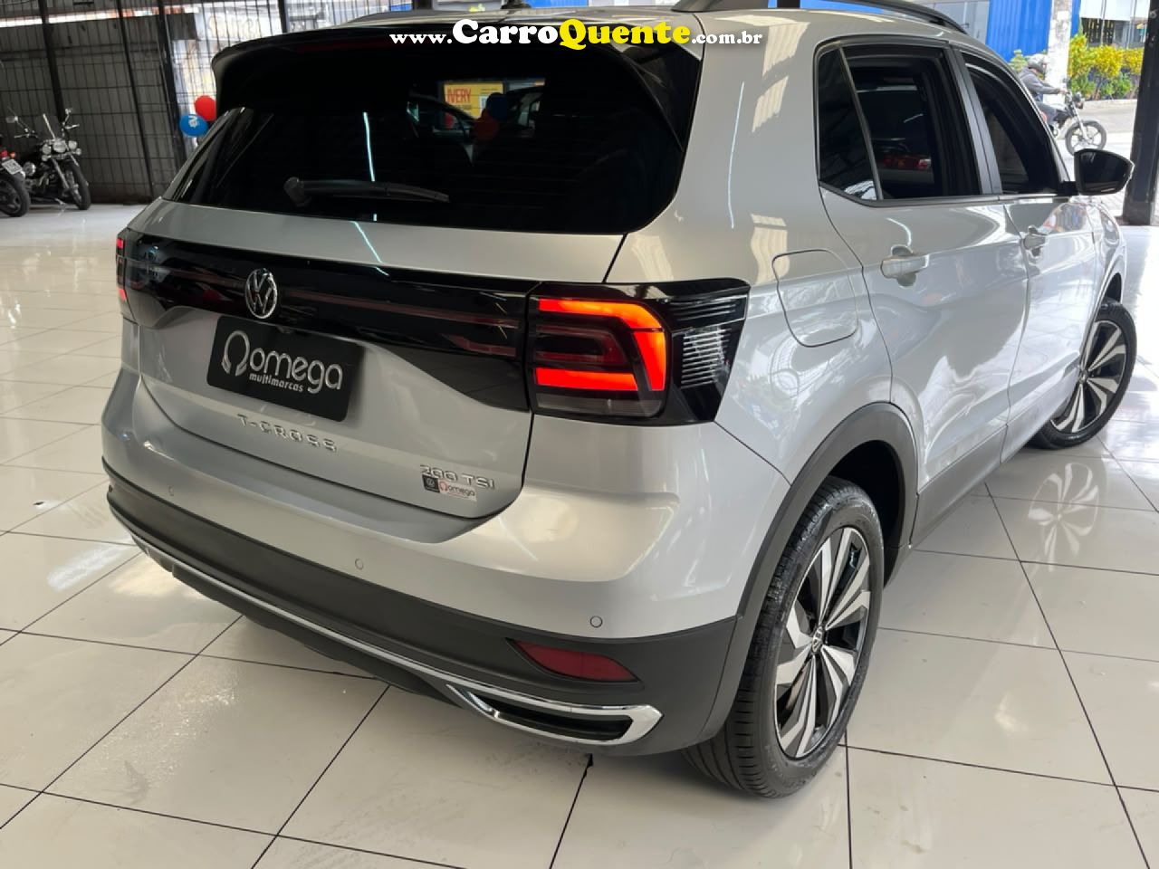 VOLKSWAGEN   T-CROSS COMFOR. 200 TSI 1.0 FLEX 5P AUT.   PRATA 2023 1.0 FLEX - Loja