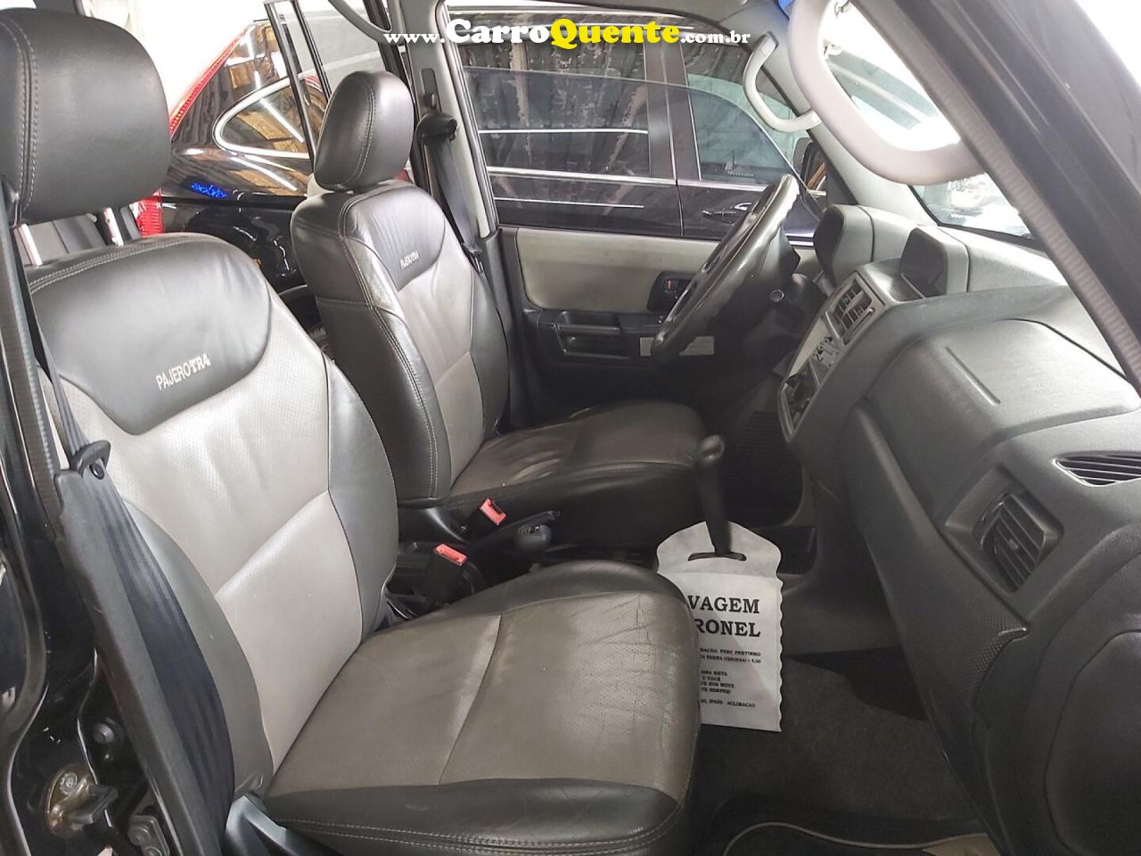 MITSUBISHI   PAJERO TR4 2.0 2.0 FLEX 16V 4X4 AUT.   PRETO 2006 2.0 GASOLINA - Loja