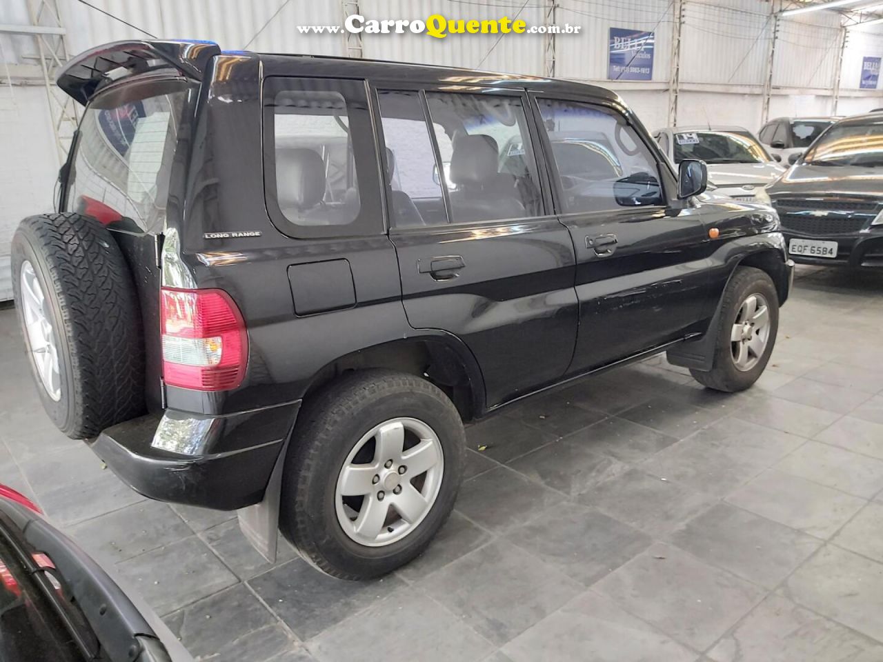 MITSUBISHI   PAJERO TR4 2.0 2.0 FLEX 16V 4X4 AUT.   PRETO 2006 2.0 GASOLINA - Loja