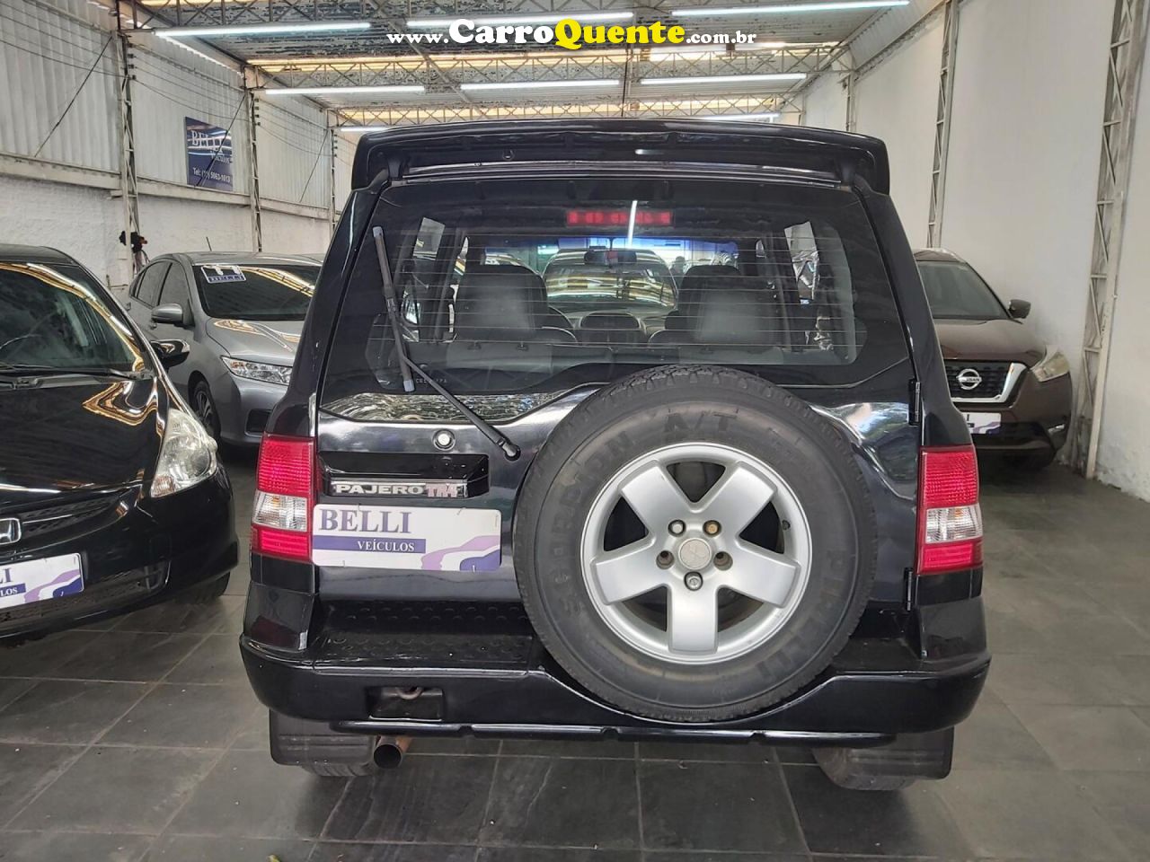 MITSUBISHI   PAJERO TR4 2.0 2.0 FLEX 16V 4X4 AUT.   PRETO 2006 2.0 GASOLINA - Loja
