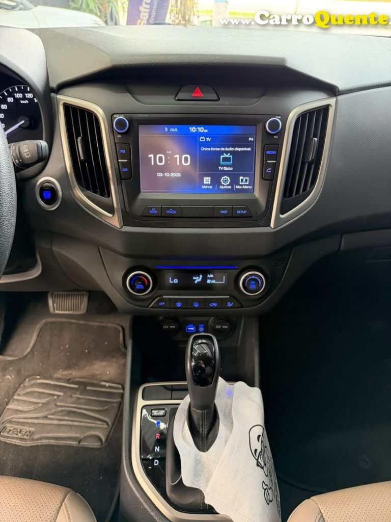 HYUNDAI   CRETA 16A PULSE   BRANCO 2019 1.6 FLEX - Loja