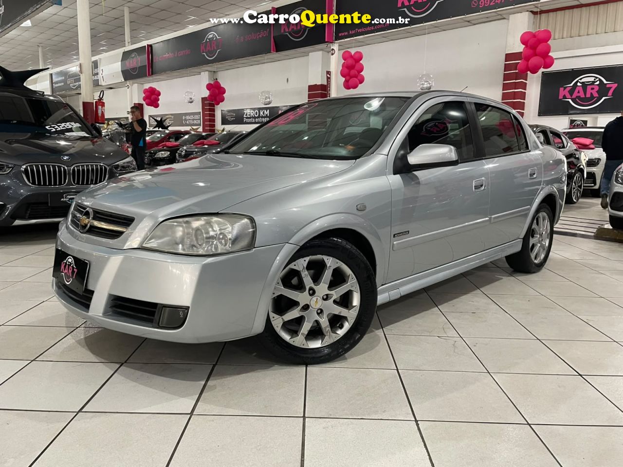 CHEVROLET   ASTRA ADVANTAGE 2.0 MPFI 8V FLEXPOWER 5P   PRATA 2008 2.0 FLEX - Loja