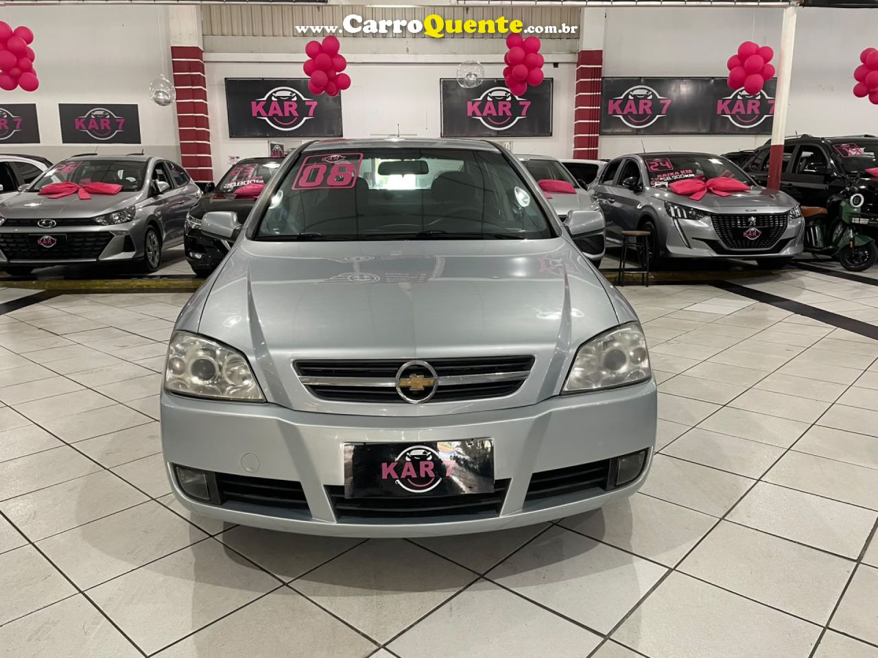 CHEVROLET   ASTRA ADVANTAGE 2.0 MPFI 8V FLEXPOWER 5P   PRATA 2008 2.0 FLEX - Loja