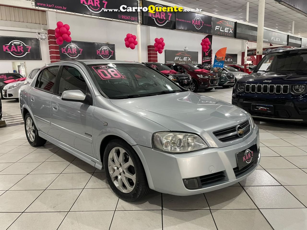CHEVROLET   ASTRA ADVANTAGE 2.0 MPFI 8V FLEXPOWER 5P   PRATA 2008 2.0 FLEX - Loja