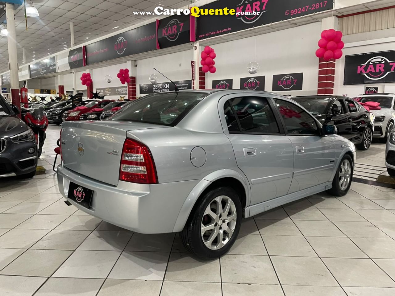 CHEVROLET   ASTRA ADVANTAGE 2.0 MPFI 8V FLEXPOWER 5P   PRATA 2008 2.0 FLEX - Loja