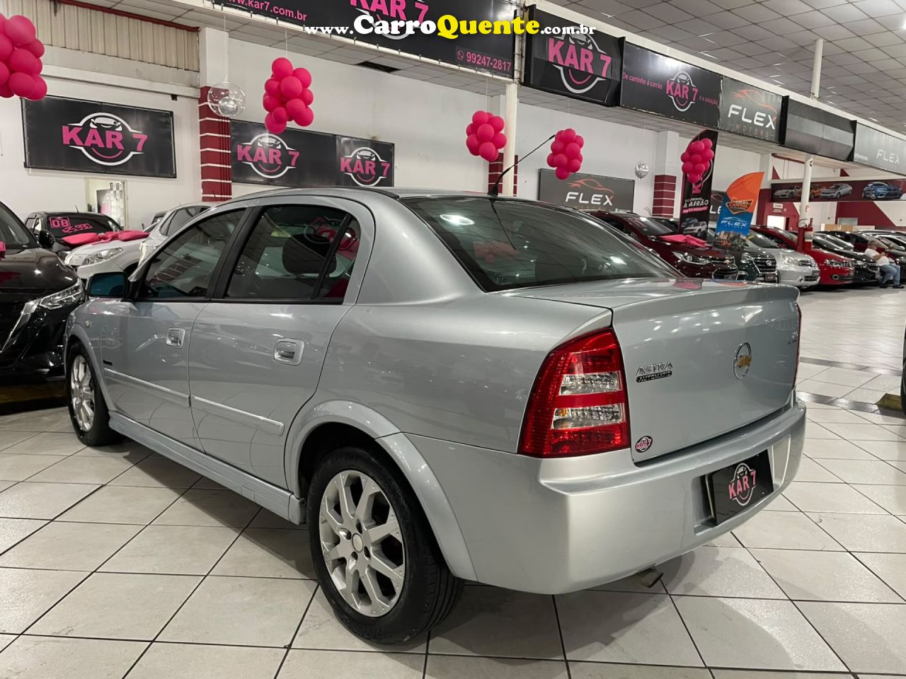 CHEVROLET   ASTRA ADVANTAGE 2.0 MPFI 8V FLEXPOWER 5P   PRATA 2008 2.0 FLEX - Loja