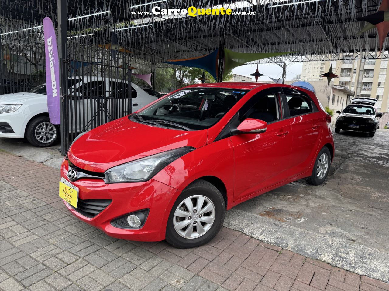 HYUNDAI   HB20 C.C.PLUSC.STYLE 1.6 FLEX 16V MEC.   VERMELHO 2015 1.6 FLEX - Loja