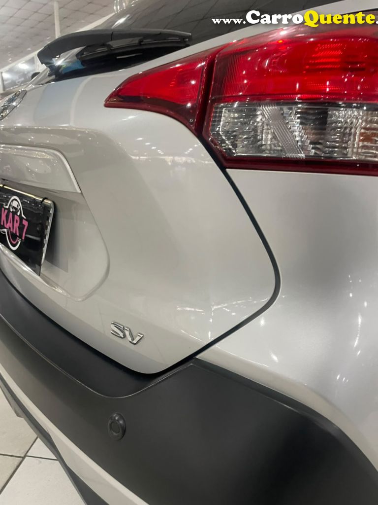 NISSAN   KICKS SV 1.6 16V FLEXSTAR 5P AUT.   PRATA 2020 1.6 GASOLINA - Loja