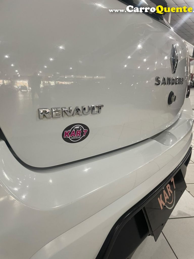 RENAULT   SANDERO GT LINE HI-FLEX 1.6 8V 5P   BRANCO 2014 1.6 GASOLINA - Loja