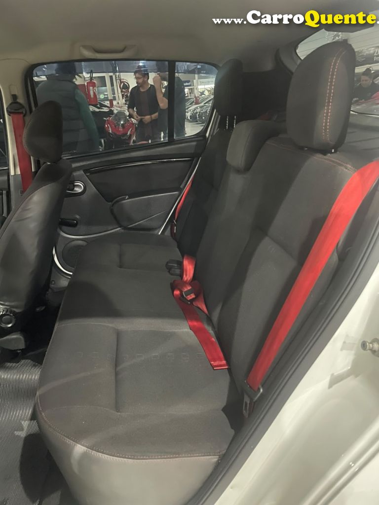 RENAULT   SANDERO GT LINE HI-FLEX 1.6 8V 5P   BRANCO 2014 1.6 GASOLINA - Loja