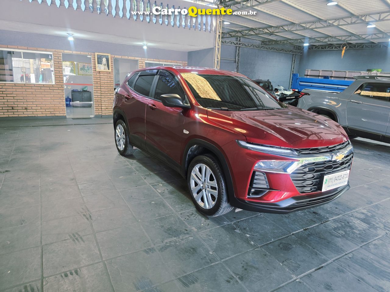CHEVROLET   TRACKER 1.0 TURBO 12V FLEX AUT.    VERMELHO 2026 1.0 FLEX - Loja
