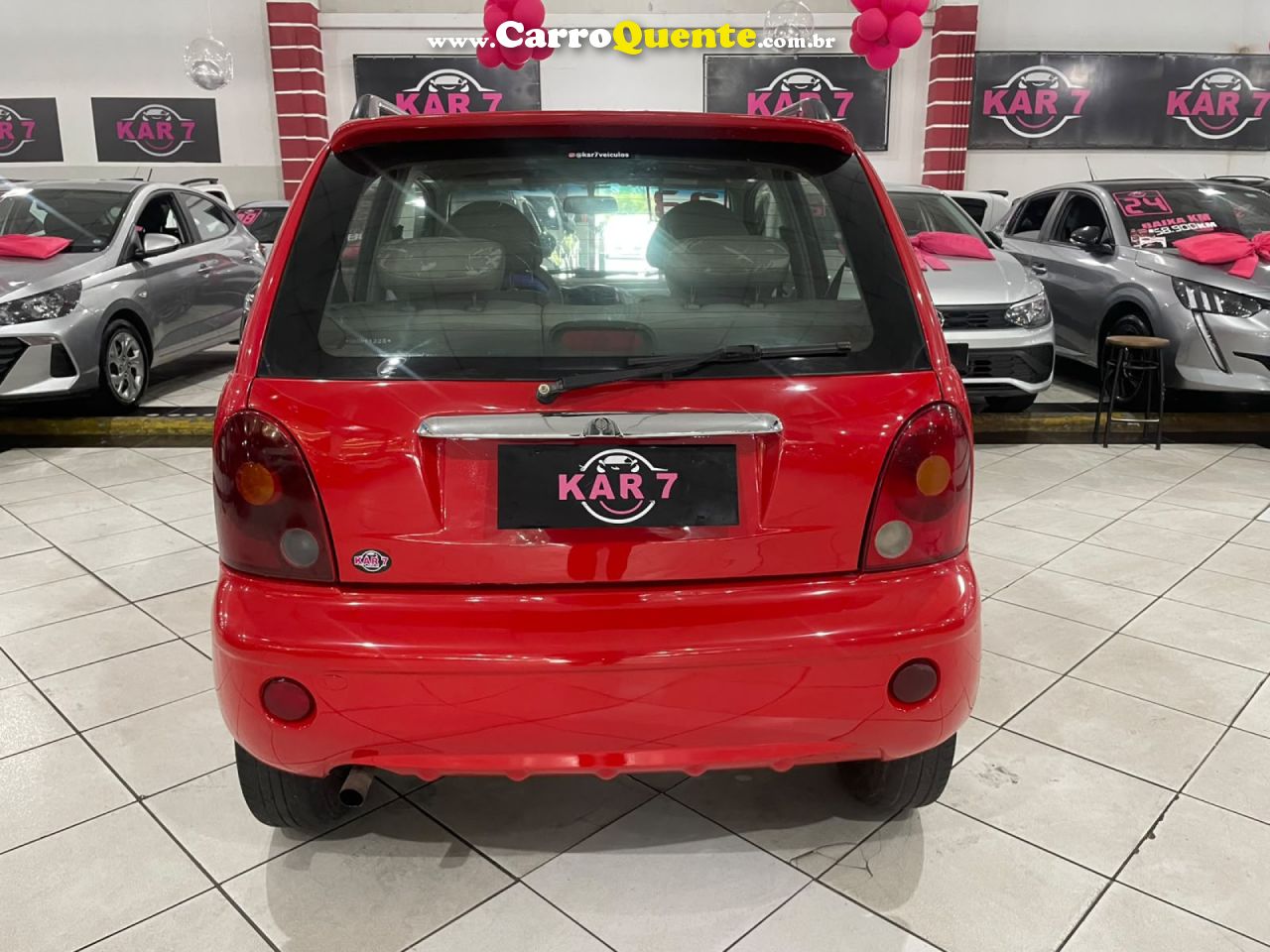 CHERY   QQ 1.11.0 12V 69CV 5P   VERMELHO 2013 1.0 GASOLINA - Loja