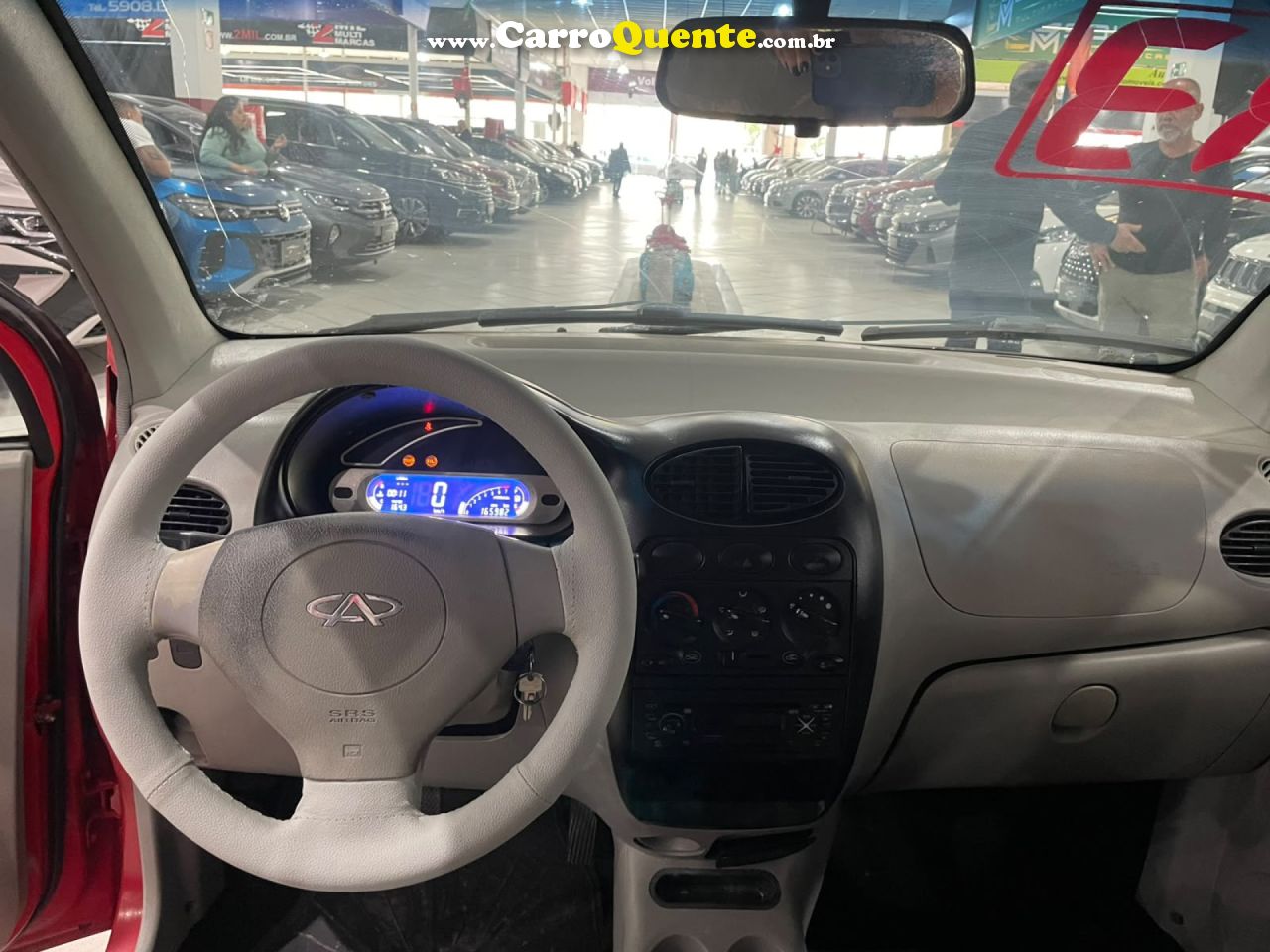 CHERY   QQ 1.11.0 12V 69CV 5P   VERMELHO 2013 1.0 GASOLINA - Loja