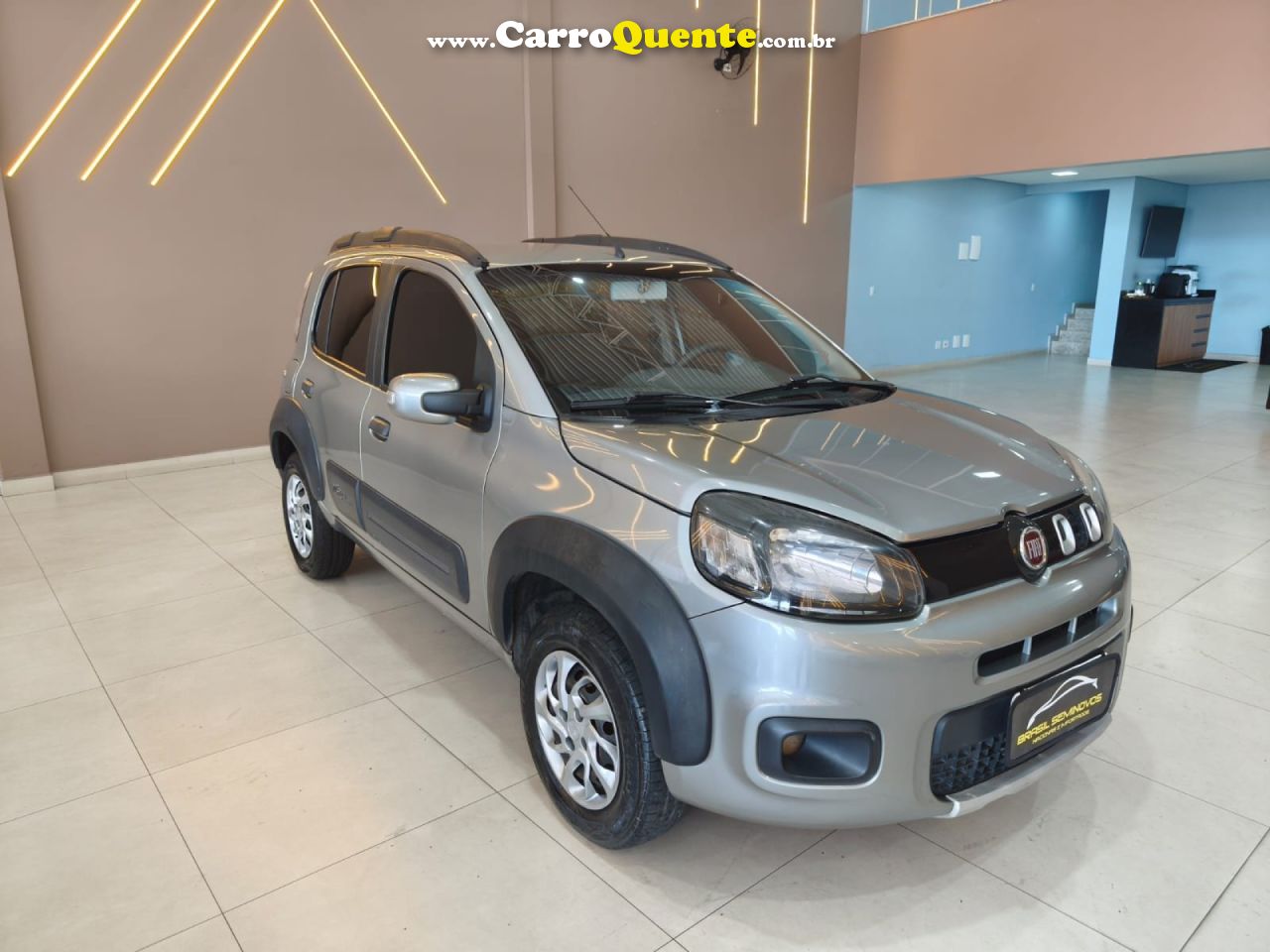 FIAT   UNO SPORTING    CINZA 2013 1.4 FLEX - Loja
