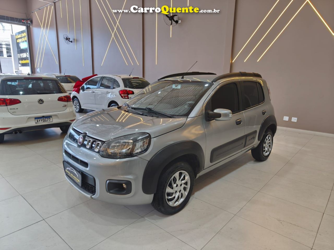 FIAT   UNO SPORTING    CINZA 2013 1.4 FLEX - Loja