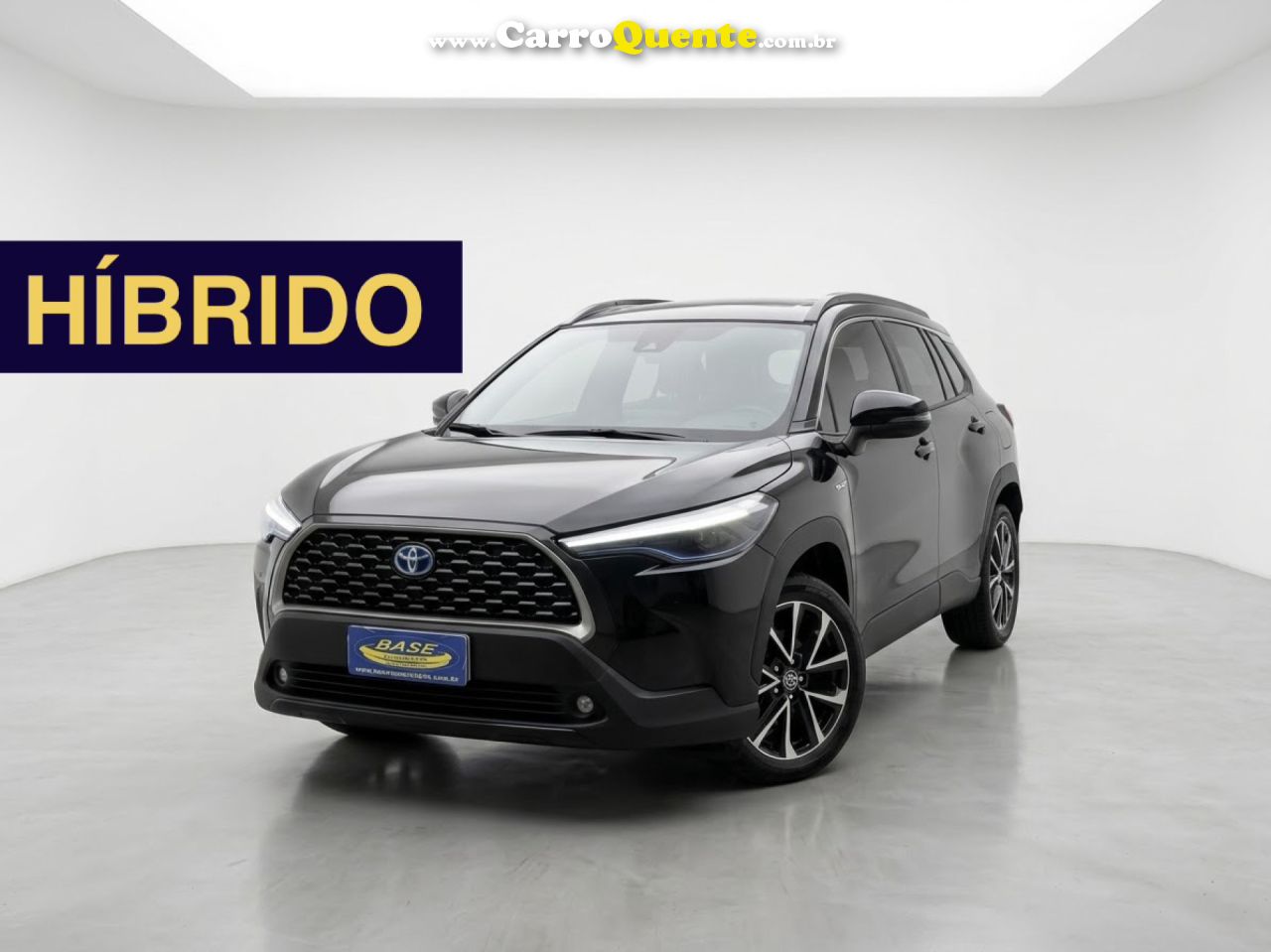 TOYOTA   COROLLA CROSS XRX 1.8 16V AUT. (HÍBRIDO)   PRETO 2024 1.8 16V FLEX E ELÉTRICO - Loja