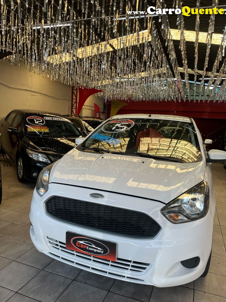 FORD   KA 1.0 SESE PLUS TIVCT FLEX 5P   BRANCO 2015 1.0 FLEX - Loja