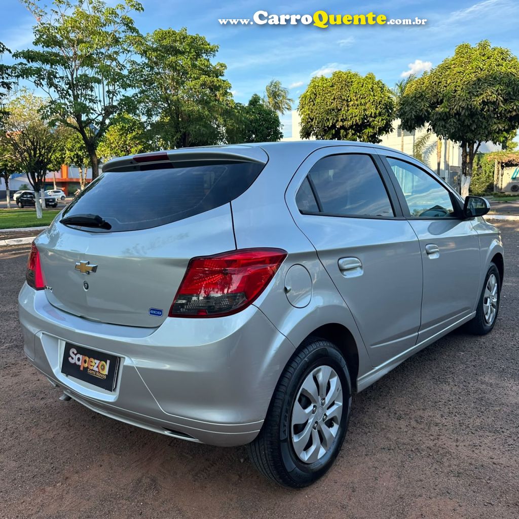 CHEVROLET   ONIX HATCH JOY 1.0 8V FLEX 5P MEC.   PRATA 2019 1.0 FLEX - Loja