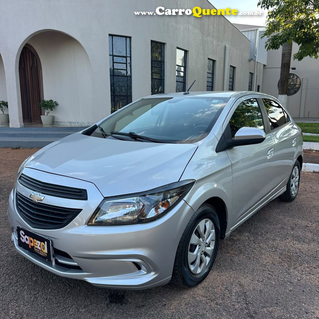 CHEVROLET   ONIX HATCH JOY 1.0 8V FLEX 5P MEC.   PRATA 2019 1.0 FLEX - Loja