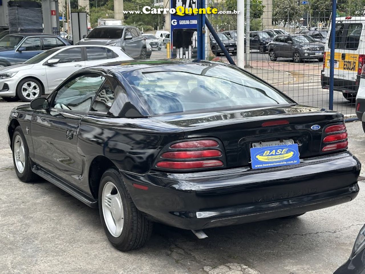 FORD   MUSTANG 3.8 V6   PRETO 1995 3.8 GASOLINA - Loja