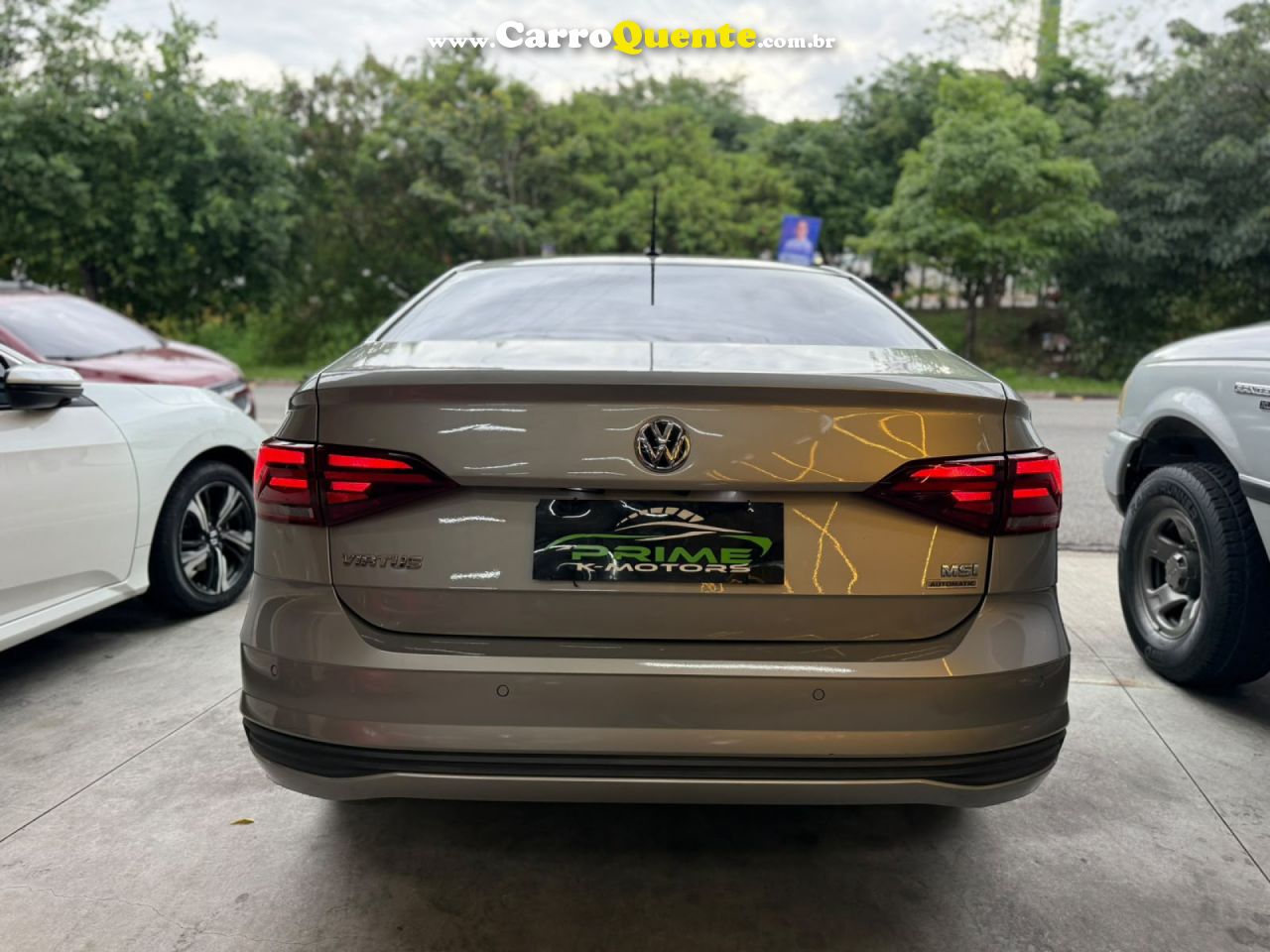 VOLKSWAGEN   VIRTUS 1.6 MSI FLEX 16V 4P AUT.   PRATA 2019 1.6 FLEX - Loja