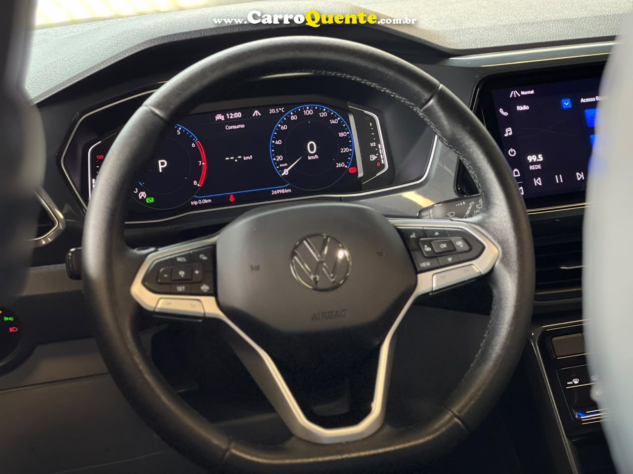 VOLKSWAGEN T-CROSS 1.4 250 TSI TOTAL HIGHLINE 2023 - Loja