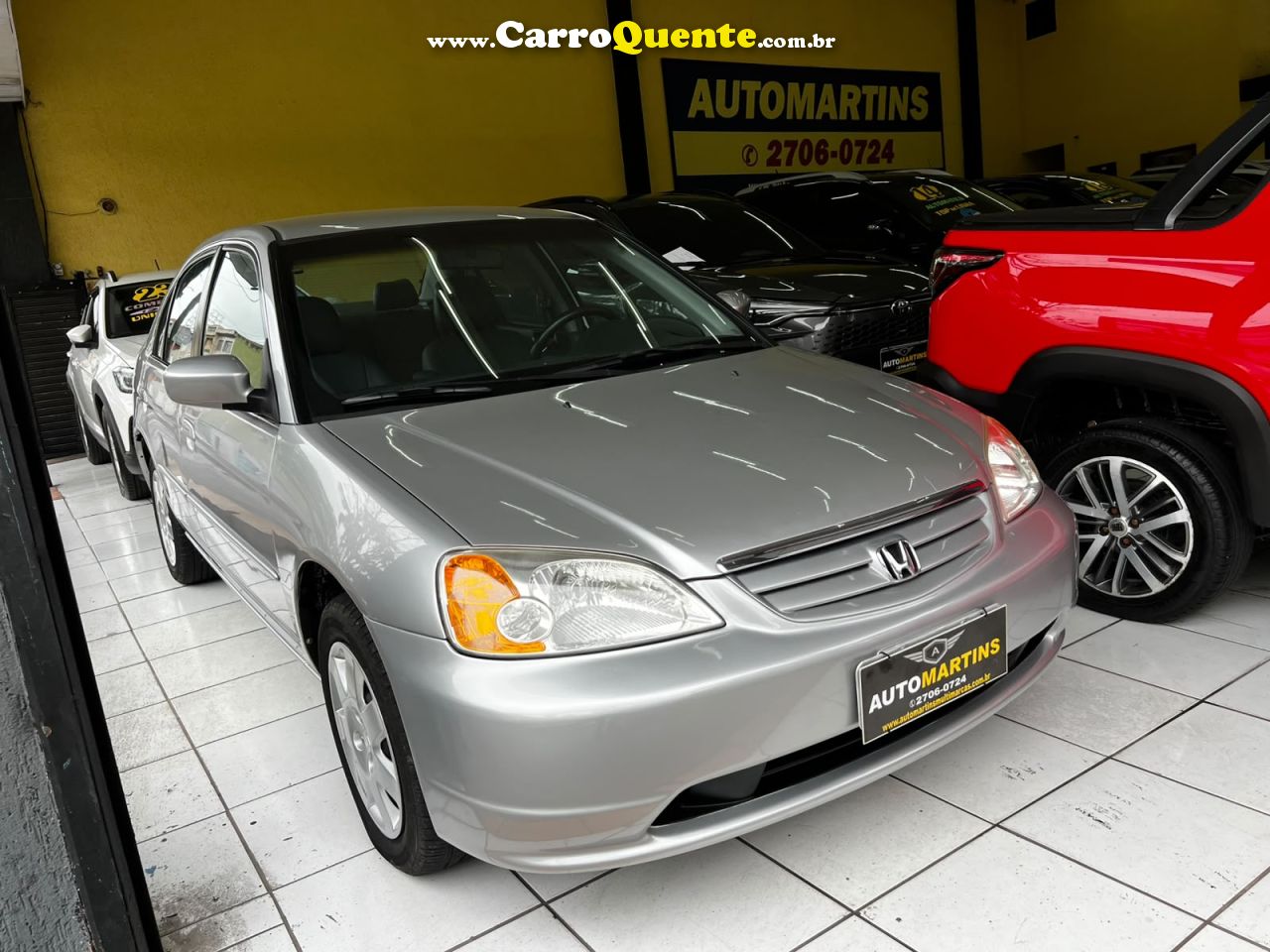 HONDA CIVIC 1.7 LX 16V 2003 - Loja
