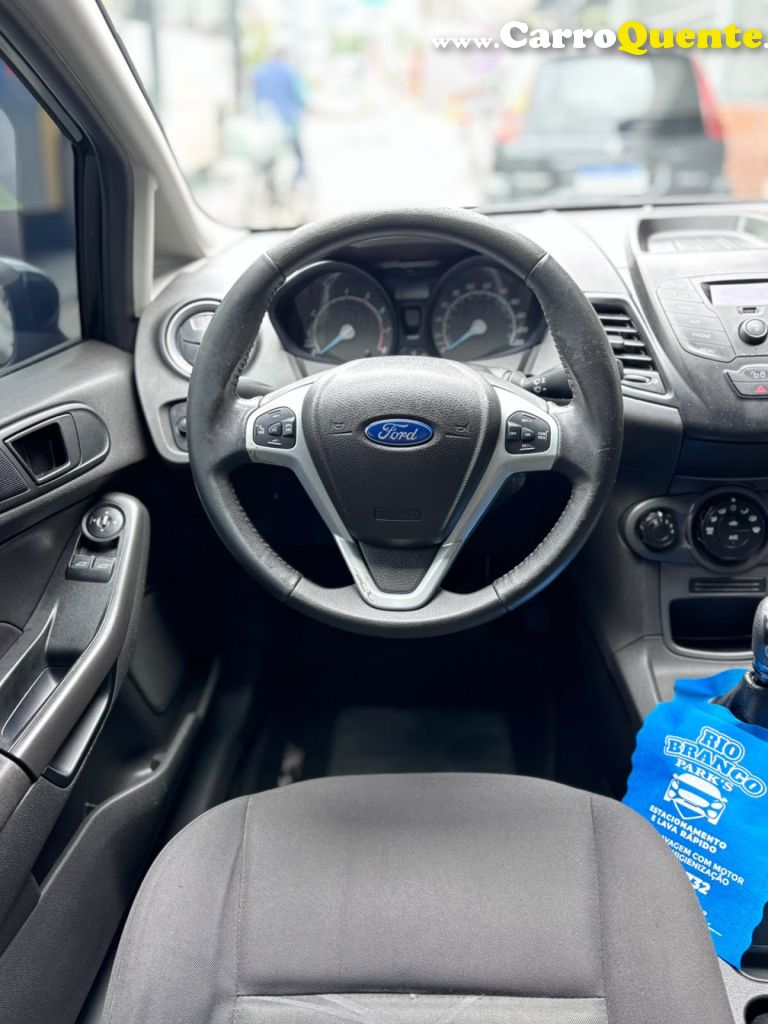 FORD   FIESTA 1.5 16V FLEX MEC. 5P   PRETO 2013 1.5 FLEX - Loja