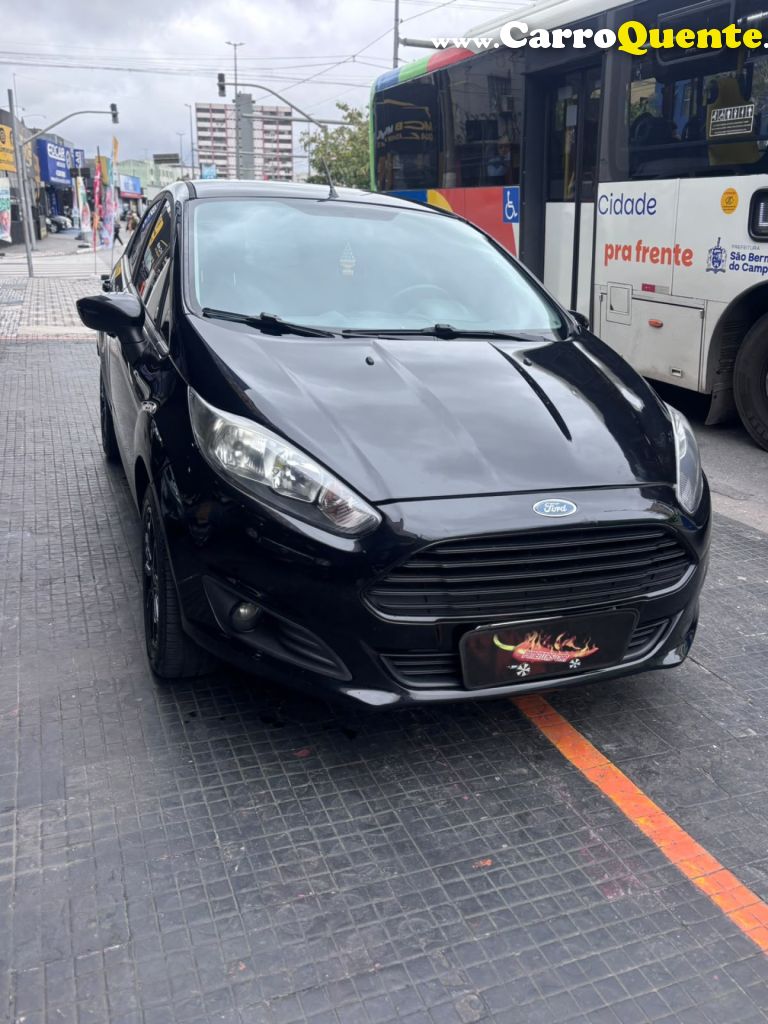 FORD   FIESTA 1.5 16V FLEX MEC. 5P   PRETO 2013 1.5 FLEX - Loja