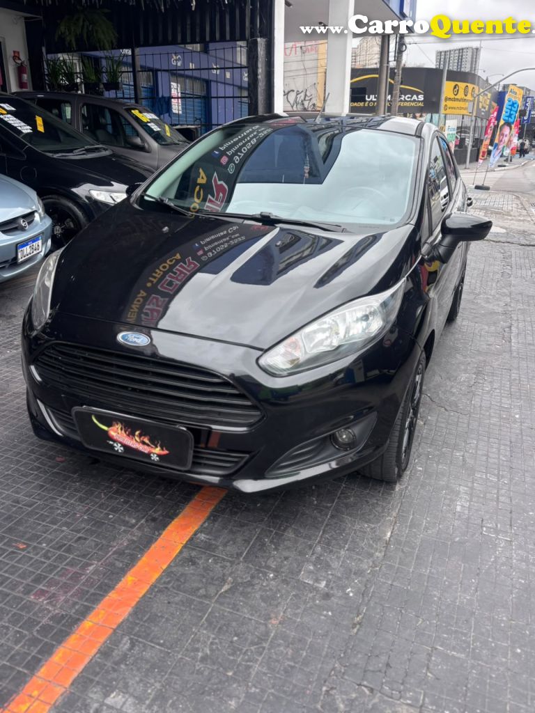 FORD   FIESTA 1.5 16V FLEX MEC. 5P   PRETO 2013 1.5 FLEX - Loja