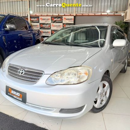 TOYOTA   COROLLA XEI 1.81.8 GAS 16V    PRATA 2006 1.8 GASOLINA