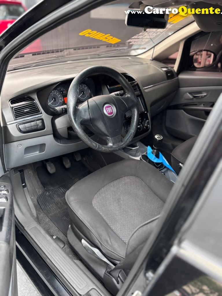 FIAT   LINEA LX 1.9 1.8 FLEX 16V 4P   PRETO 2010 1.9 FLEX - Loja
