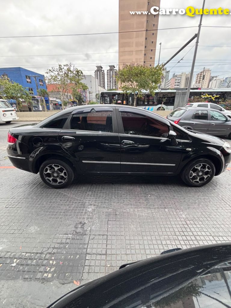 FIAT   LINEA LX 1.9 1.8 FLEX 16V 4P   PRETO 2010 1.9 FLEX - Loja
