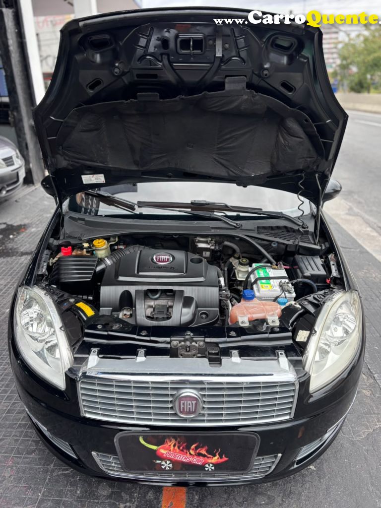 FIAT   LINEA LX 1.9 1.8 FLEX 16V 4P   PRETO 2010 1.9 FLEX - Loja