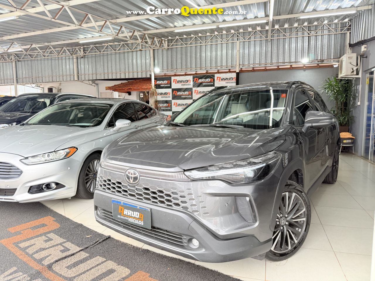 TOYOTA   COROLLA CROSS XRX   CINZA 2025 2.0 FLEX - Loja