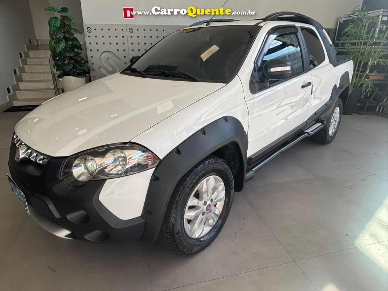 FIAT   STRADA ADVENTURE1.8 1.8 LOCKER FLEX CD   BRANCO 2013 1.8 FLEX - Loja