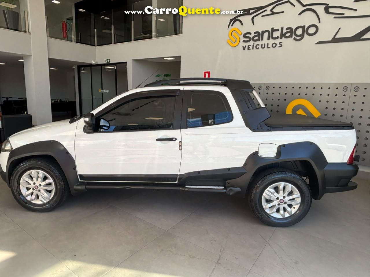 FIAT   STRADA ADVENTURE1.8 1.8 LOCKER FLEX CD   BRANCO 2013 1.8 FLEX - Loja