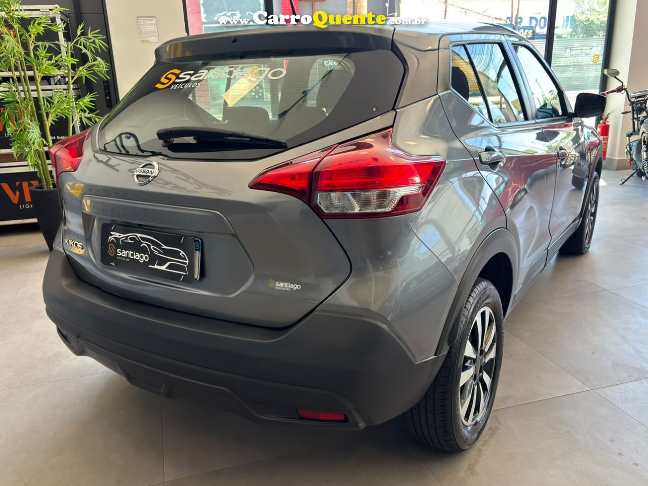 NISSAN   KICKS ACTIVE    CINZA 2021 1.6 FLEX - Loja