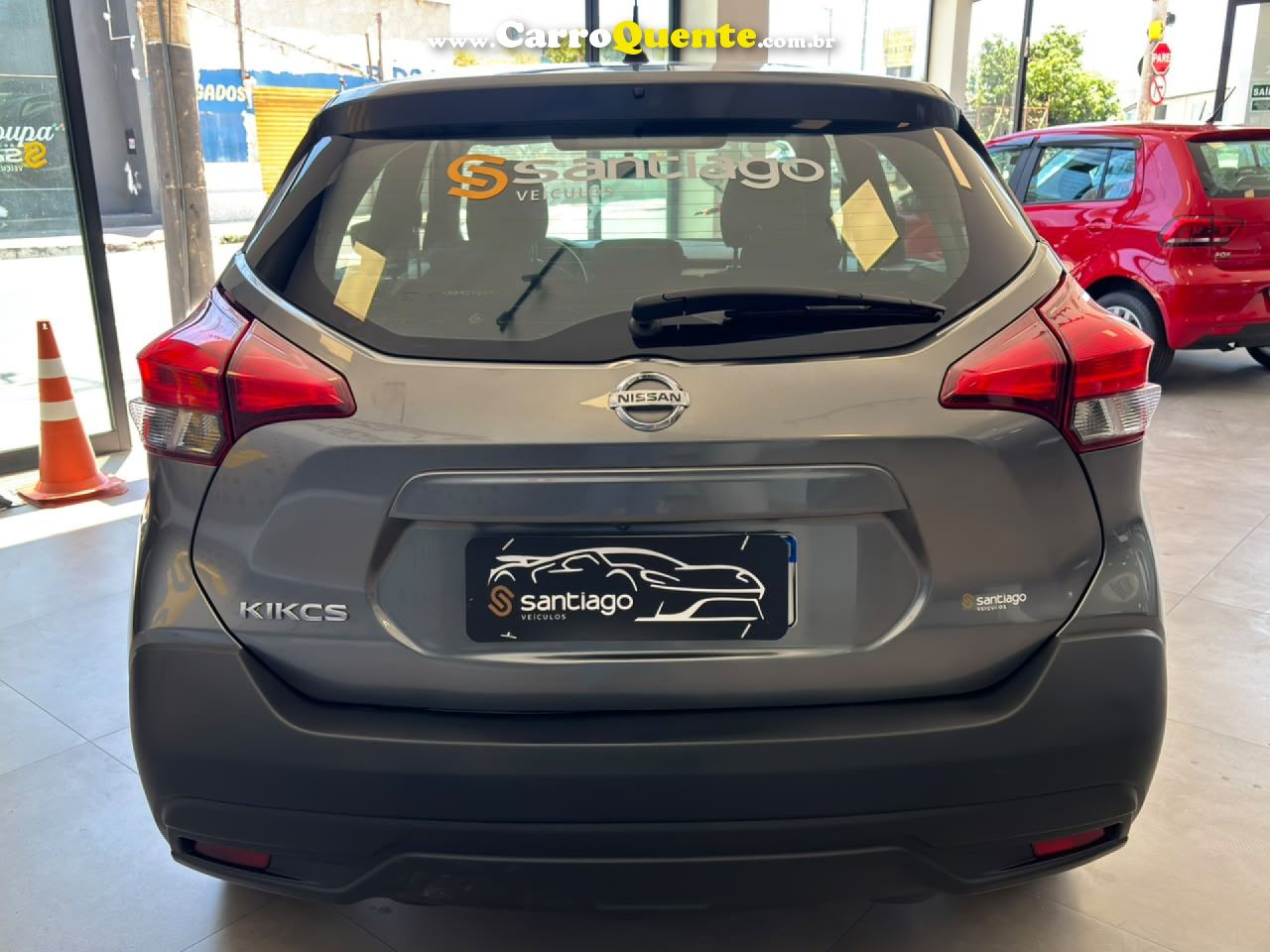 NISSAN   KICKS ACTIVE    CINZA 2021 1.6 FLEX - Loja