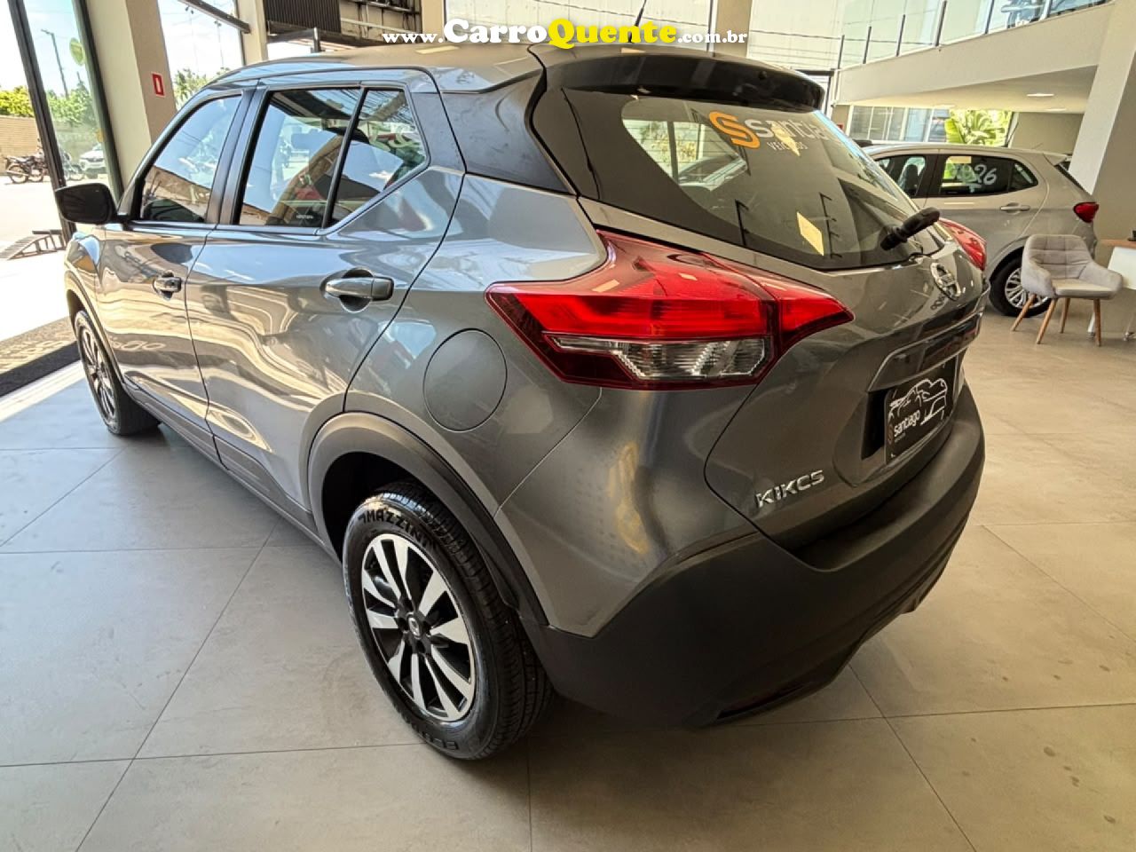 NISSAN   KICKS ACTIVE    CINZA 2021 1.6 FLEX - Loja