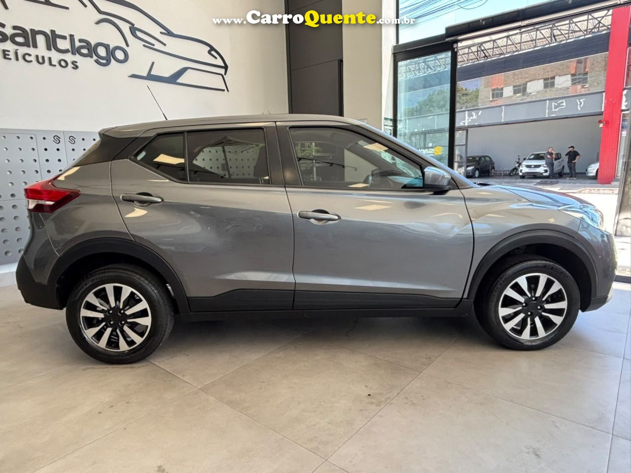 NISSAN   KICKS ACTIVE    CINZA 2021 1.6 FLEX - Loja