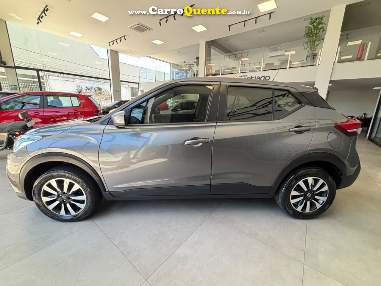 NISSAN   KICKS ACTIVE    CINZA 2021 1.6 FLEX - Loja
