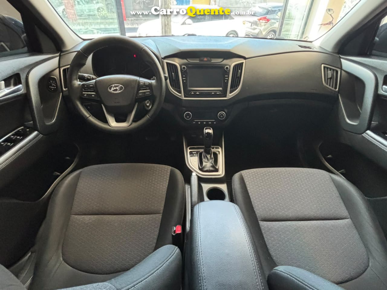 HYUNDAI   CRETA PULSE 1.6 16V FLEX AUT.   CINZA 2018 1.6 FLEX - Loja
